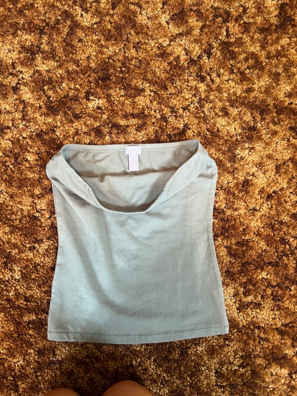 Tilly's Sage Green Strapless Tube Top - Women